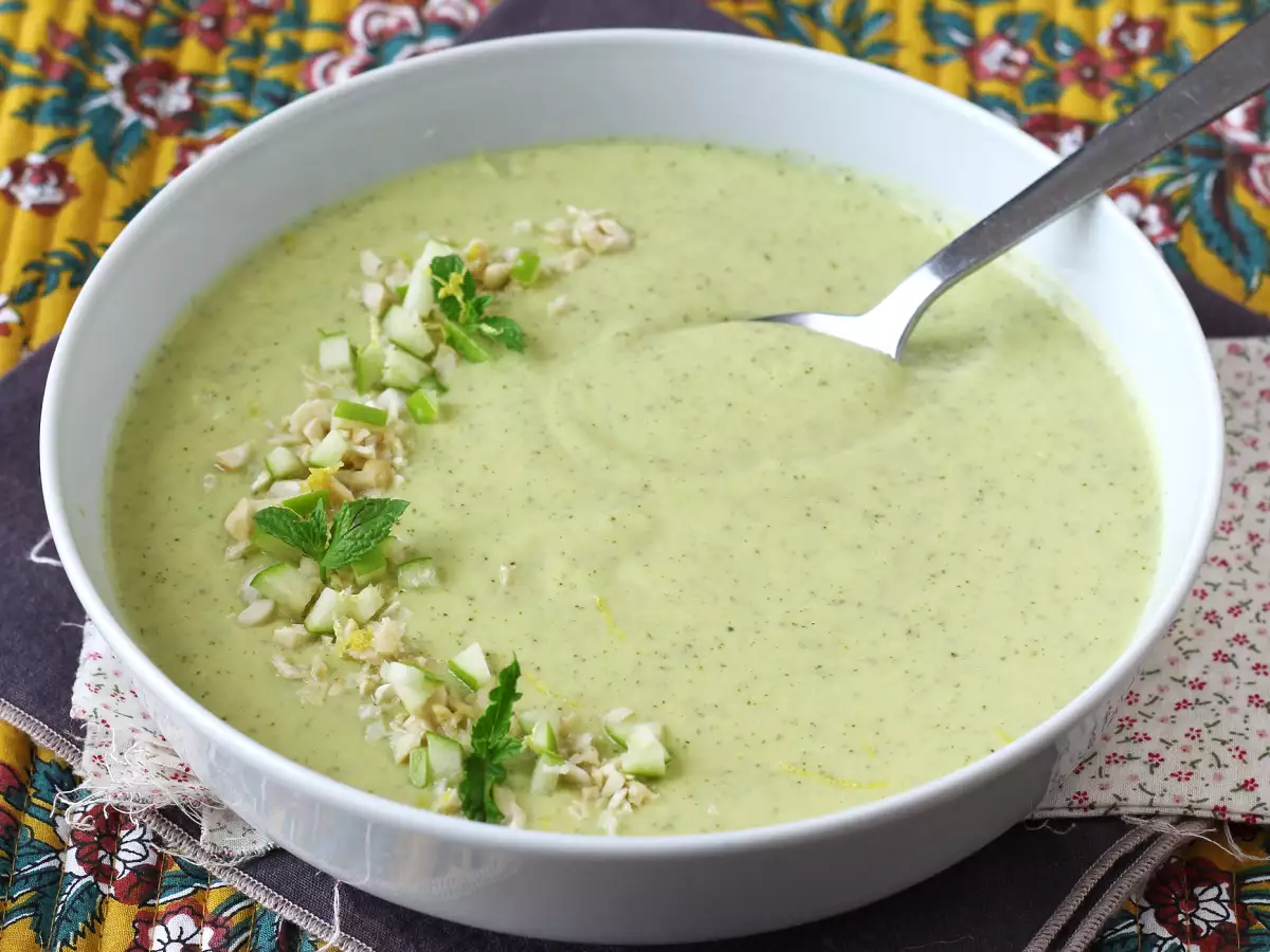 Courgettecrème met groene appel en yoghurt: klaar in 30 minuten - foto 4