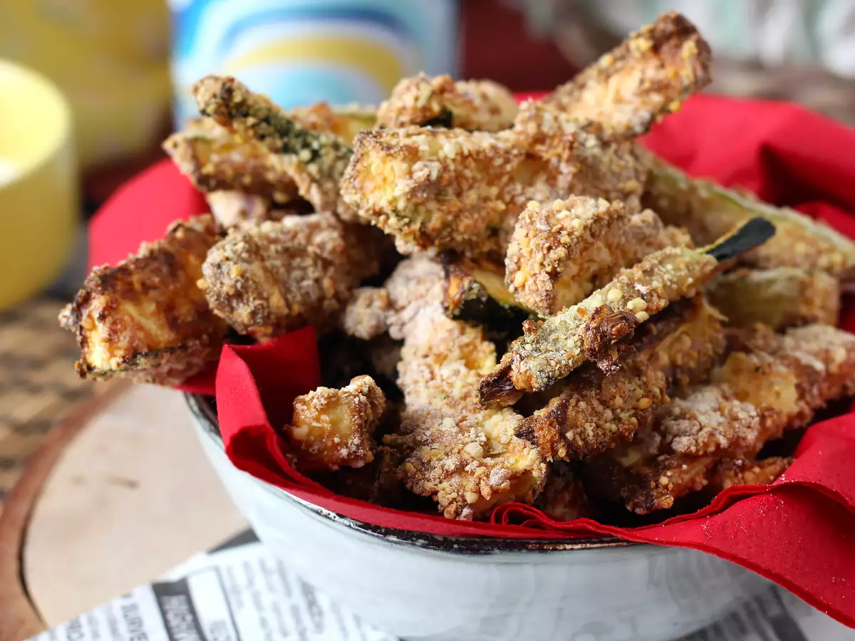 Courgettefrietjes uit de airfryer - foto 2