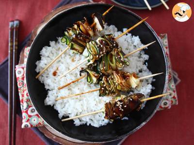 Courgettekebabs met een heerlijke, pittige Aziatische saus - foto 2