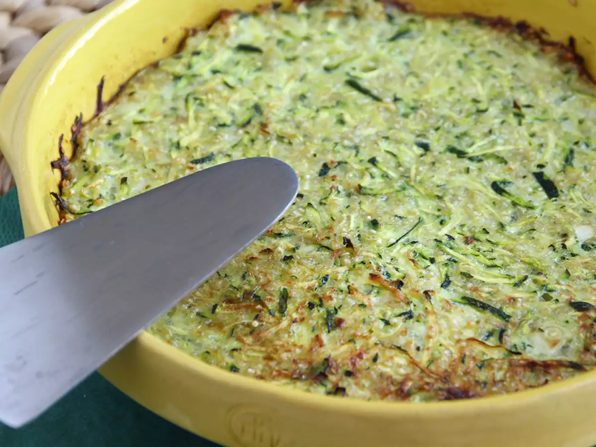 Courgetteomelet met quinoa - foto 2