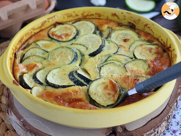 Courgettes en geitenkaas clafoutis - foto 2