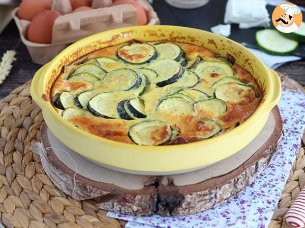 Courgettes en geitenkaas clafoutis - foto 5