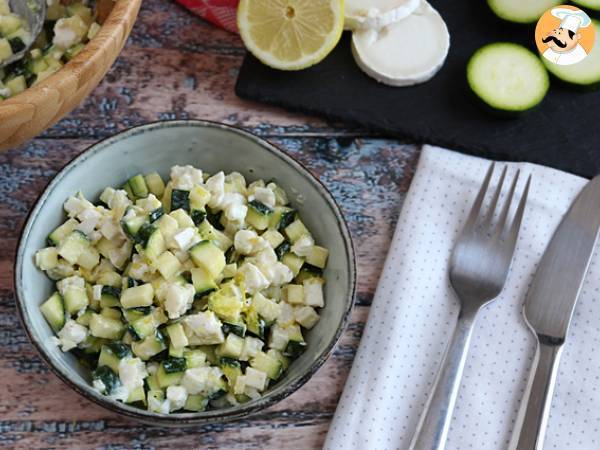 Courgettesalade met geitenkaas en citroen - foto 3