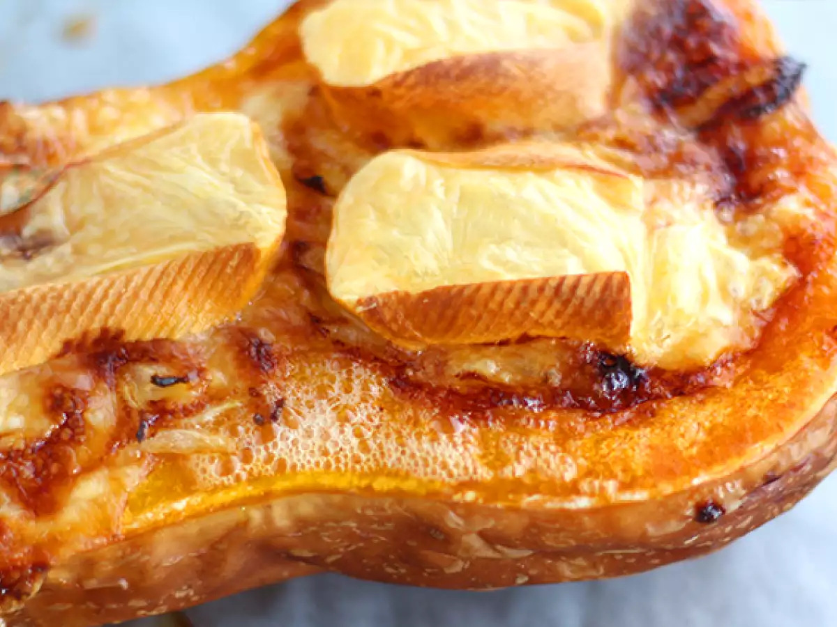 Courgiflette – tartiflette met butternutpompoen - foto 3