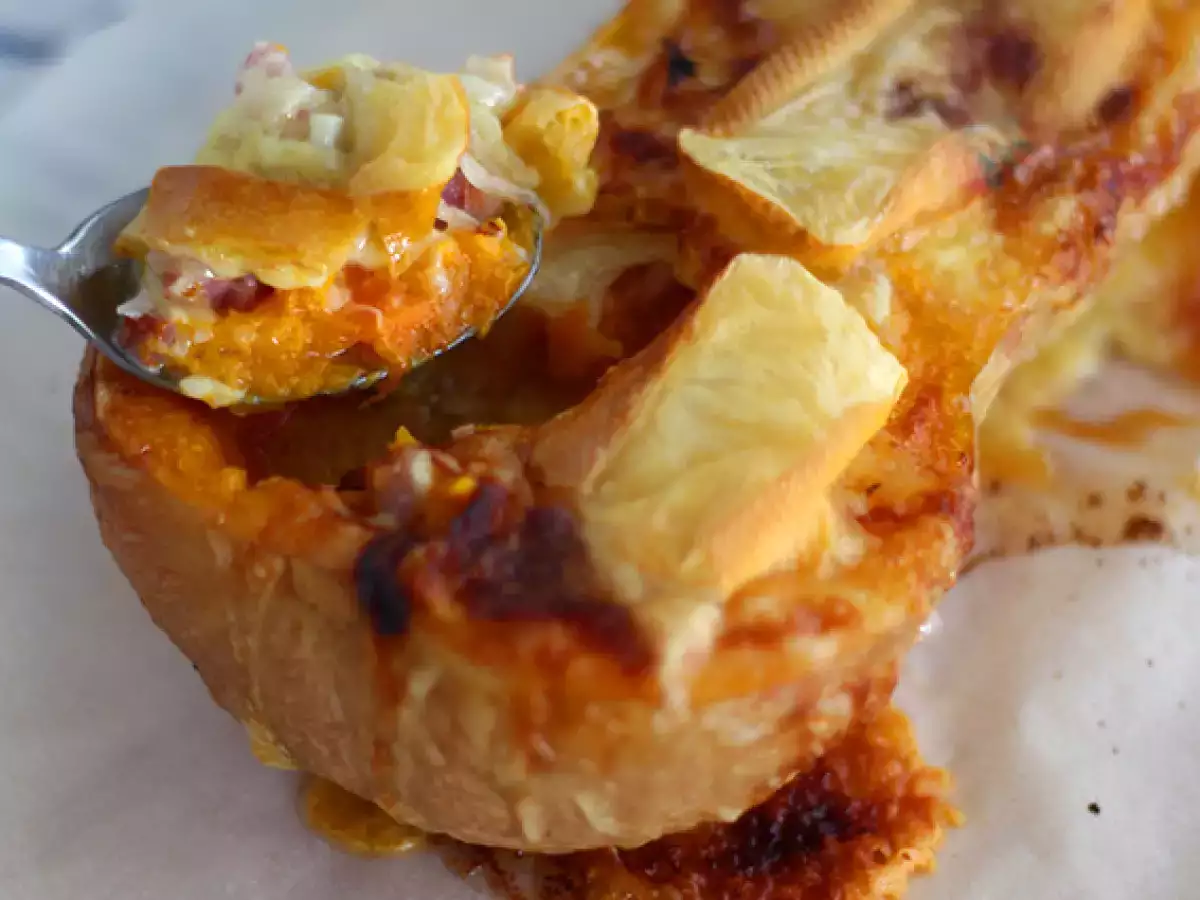 Courgiflette – tartiflette met butternutpompoen - foto 4