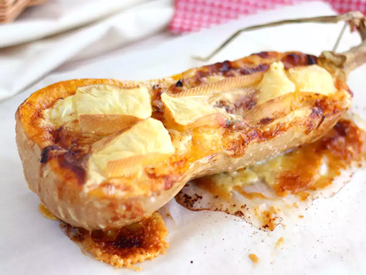 Courgiflette - Tartiflette van pompoen - foto 2