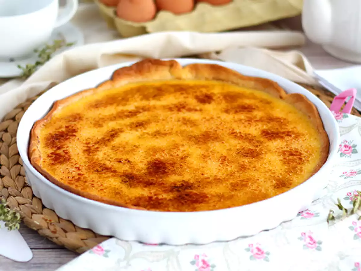 Crème brûlée taart, een verfijnd dessert stap voor stap
