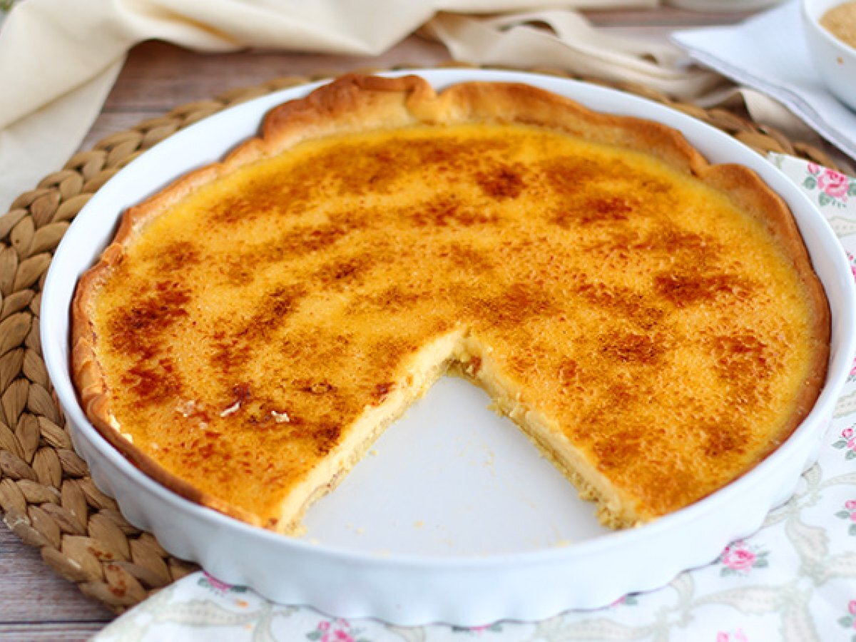 Crème brûlée taart, een verfijnd dessert stap voor stap - foto 2