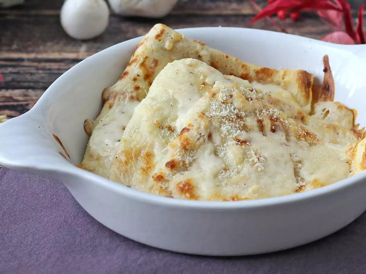 Crespelle met ricotta en paddenstoelen: romantisch vegetarisch recept voor elke gelegenheid - foto 3