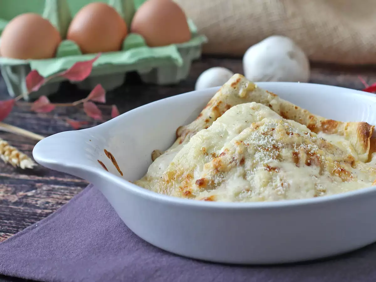 Crespelle met ricotta en paddenstoelen: romantisch vegetarisch recept voor elke gelegenheid - foto 5