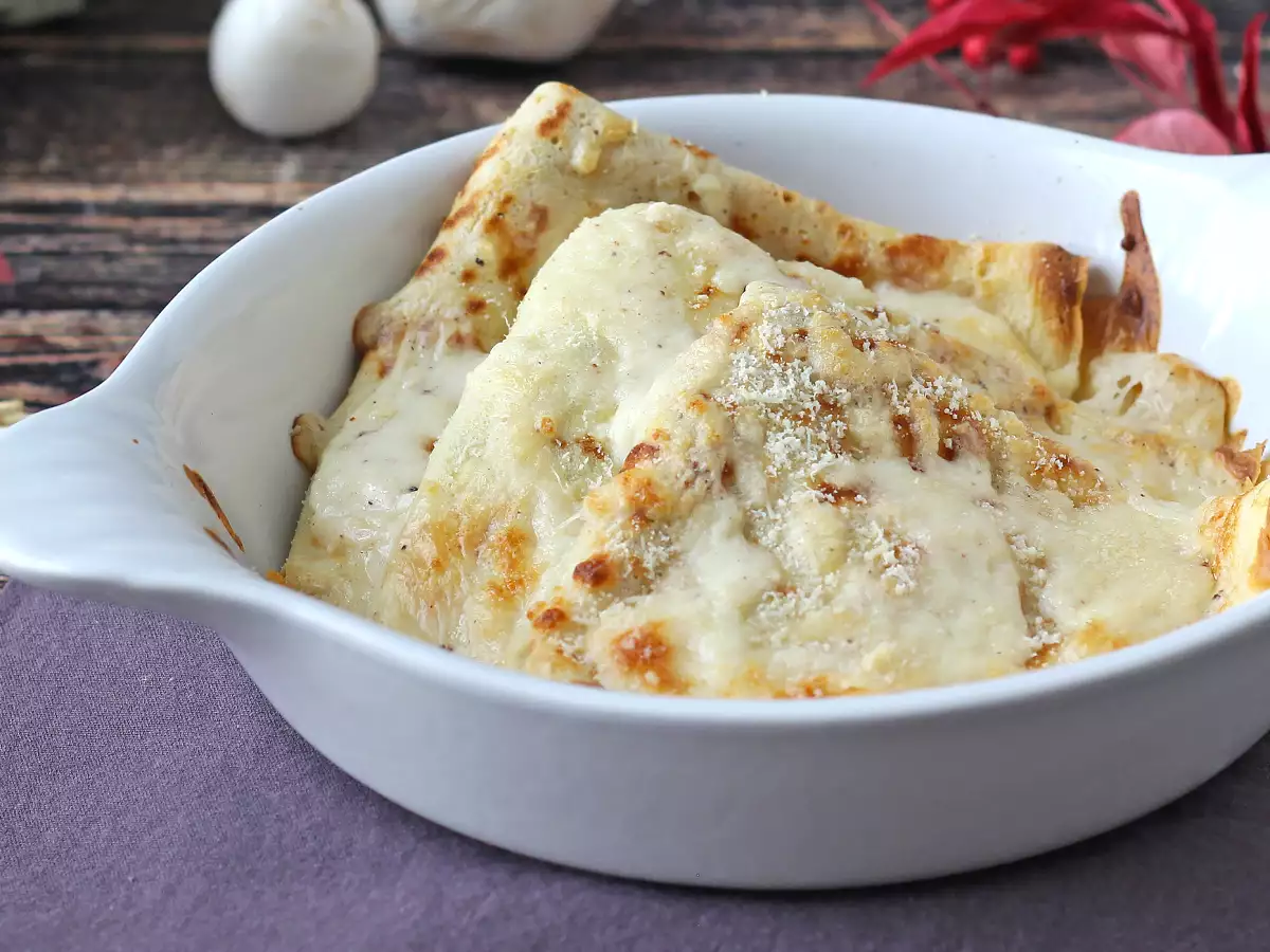 Crespelle ricotta en paddenstoelen: het perfecte romige vegetarische recept voor elke gelegenheid - foto 3