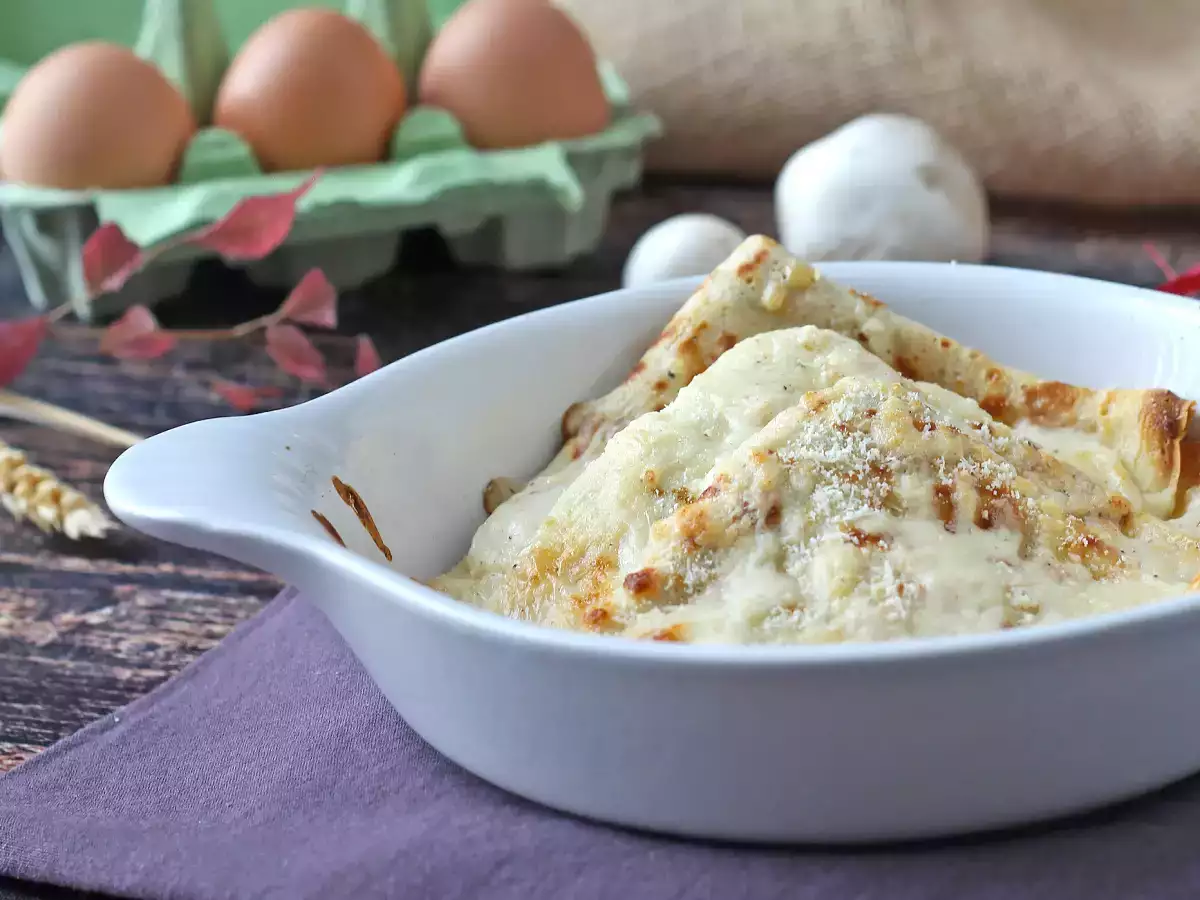 Crespelle ricotta en paddenstoelen: het perfecte romige vegetarische recept voor elke gelegenheid - foto 5