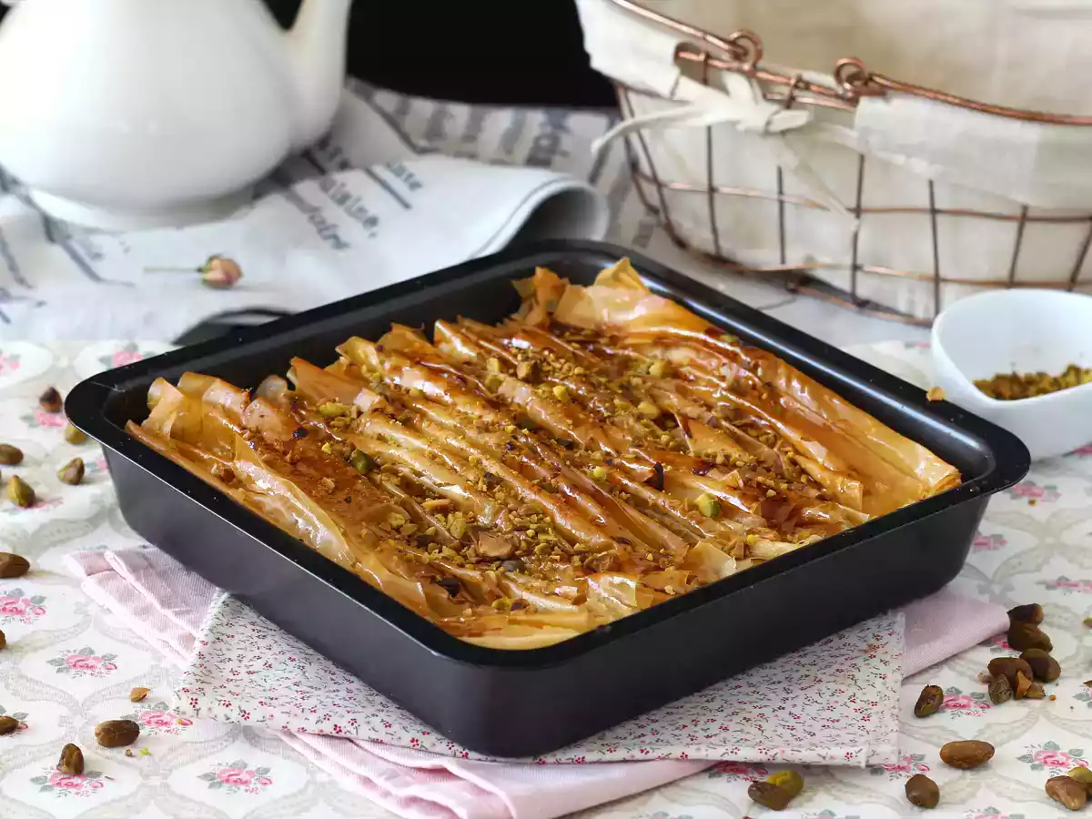 Crinkle cake, de super krokante cake die gemakkelijk te maken is - Laz Borek turc facile
