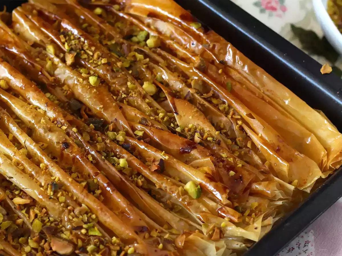 Crinkle cake, de super krokante cake die gemakkelijk te maken is - Laz Borek turc facile - foto 3