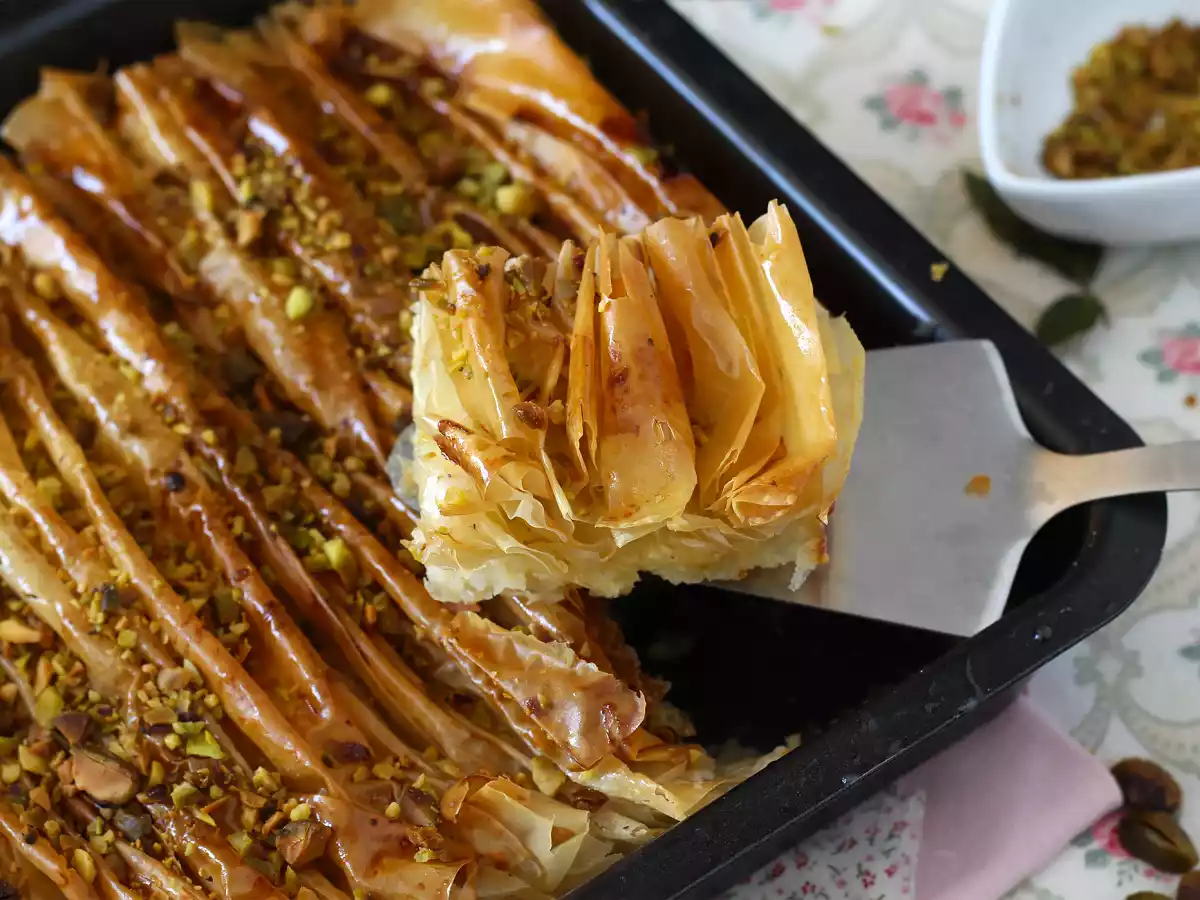 Crinkle cake, de super krokante cake die gemakkelijk te maken is - Laz Borek turc facile - foto 4