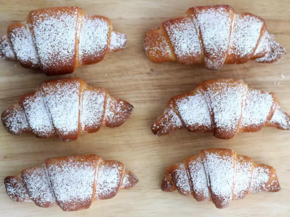 Croissants met gecondenseerde melk - foto 3