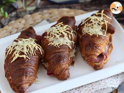 Croissants met ham en kaas - foto 3