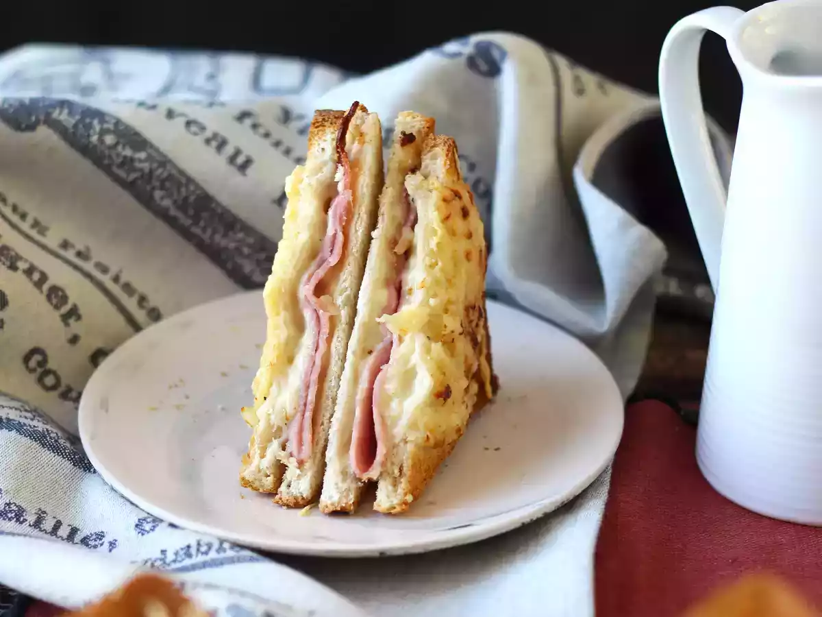 Croque monsieur met Air Fryer - foto 3