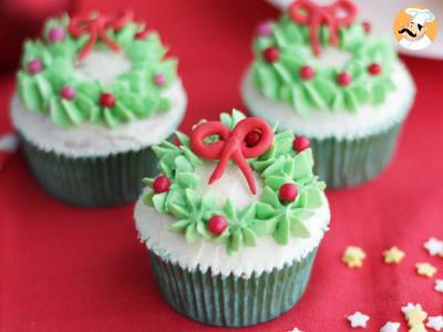 Cupcakes versierd voor Kerstmis - foto 3