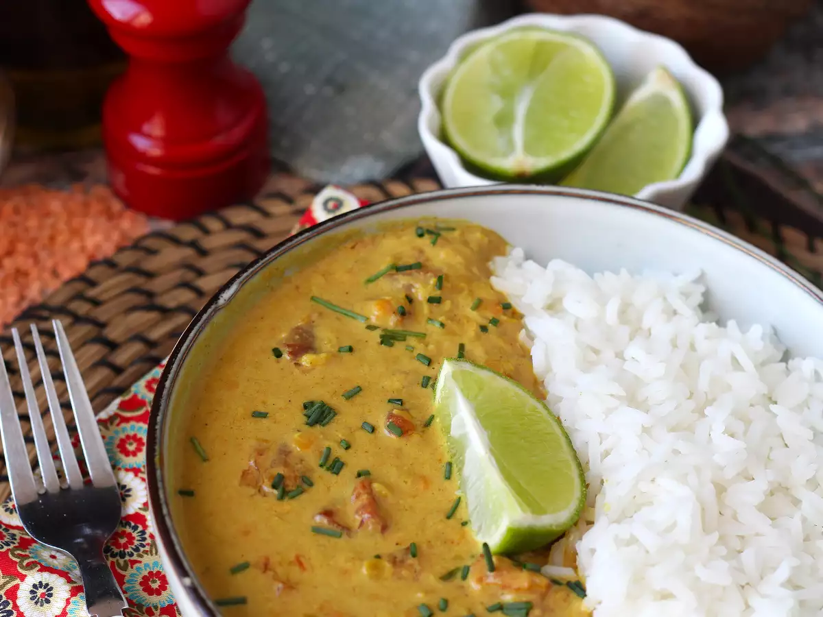 Curry van koraallinzen met kokosmelk: een eenvoudig en romig recept - foto 2