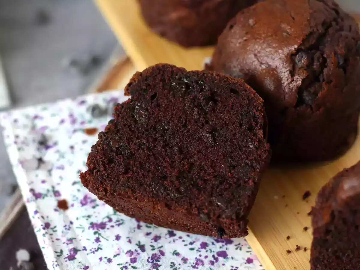 De beste chocolademuffins: groot en vochtig - foto 2