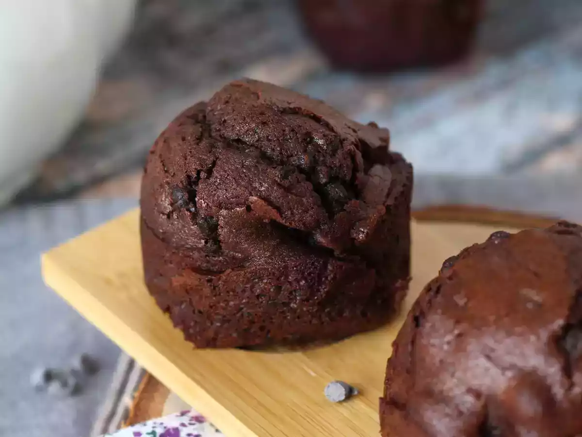 De beste chocolademuffins: groot en vochtig - foto 3