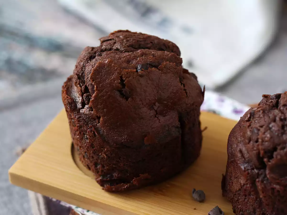 De beste chocolademuffins: groot en vochtig - foto 5