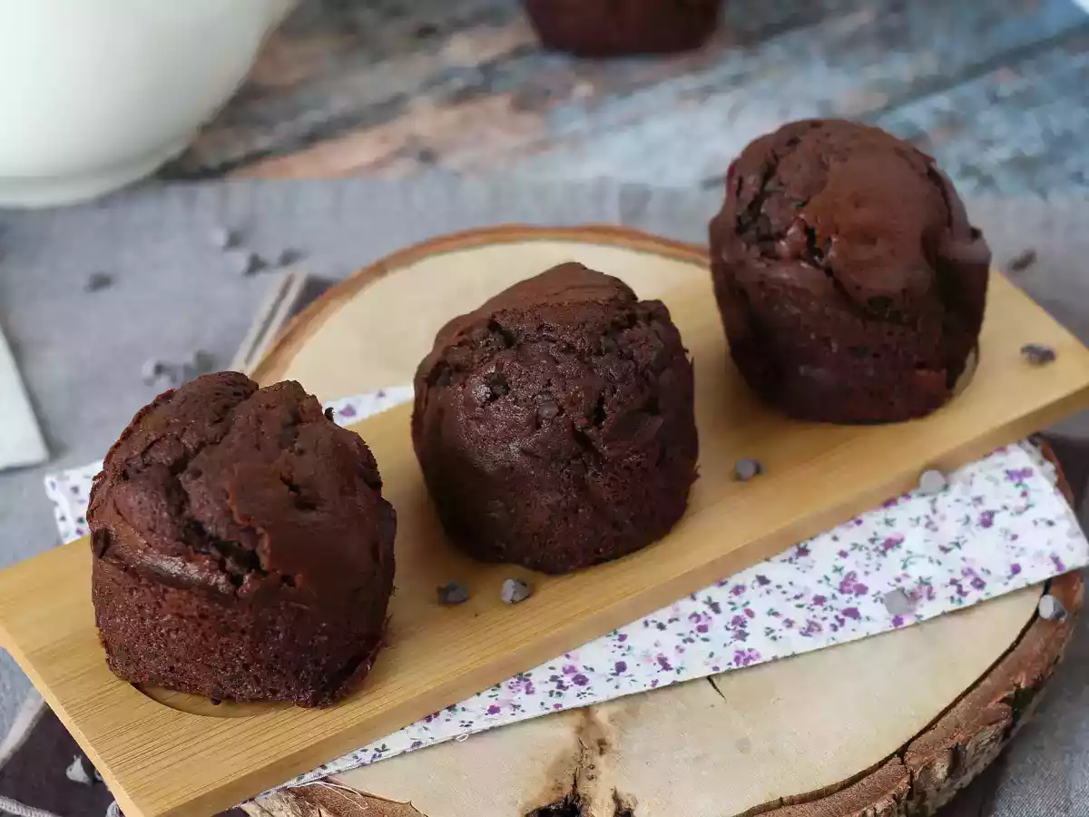 De beste chocolademuffins: groot en vochtig - foto 7