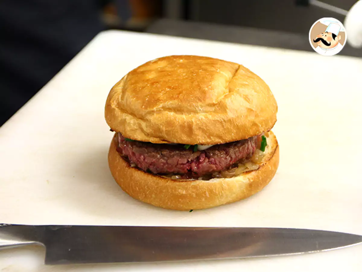 De hamburger van Edmond