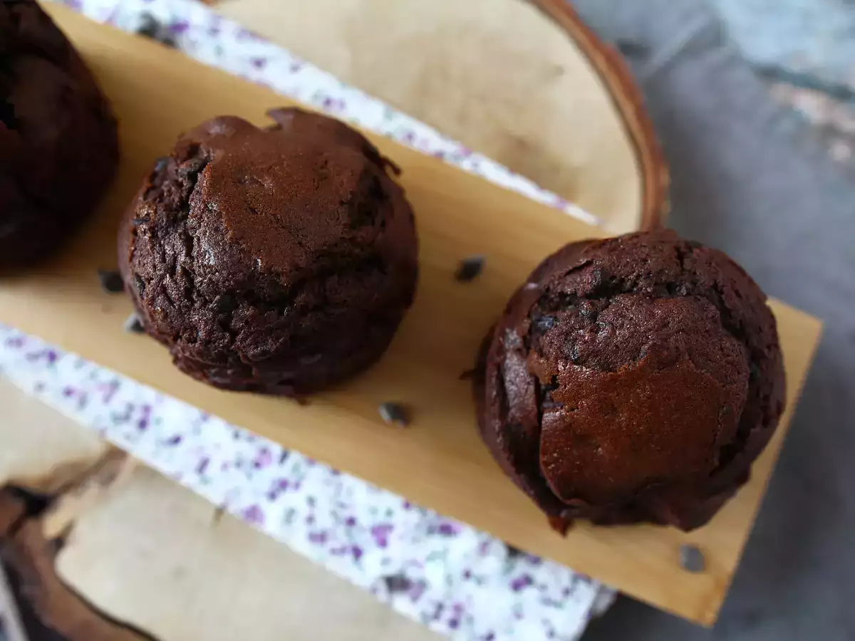 De lekkerste chocolademuffins: extra groot en heerlijk luchtig - foto 4