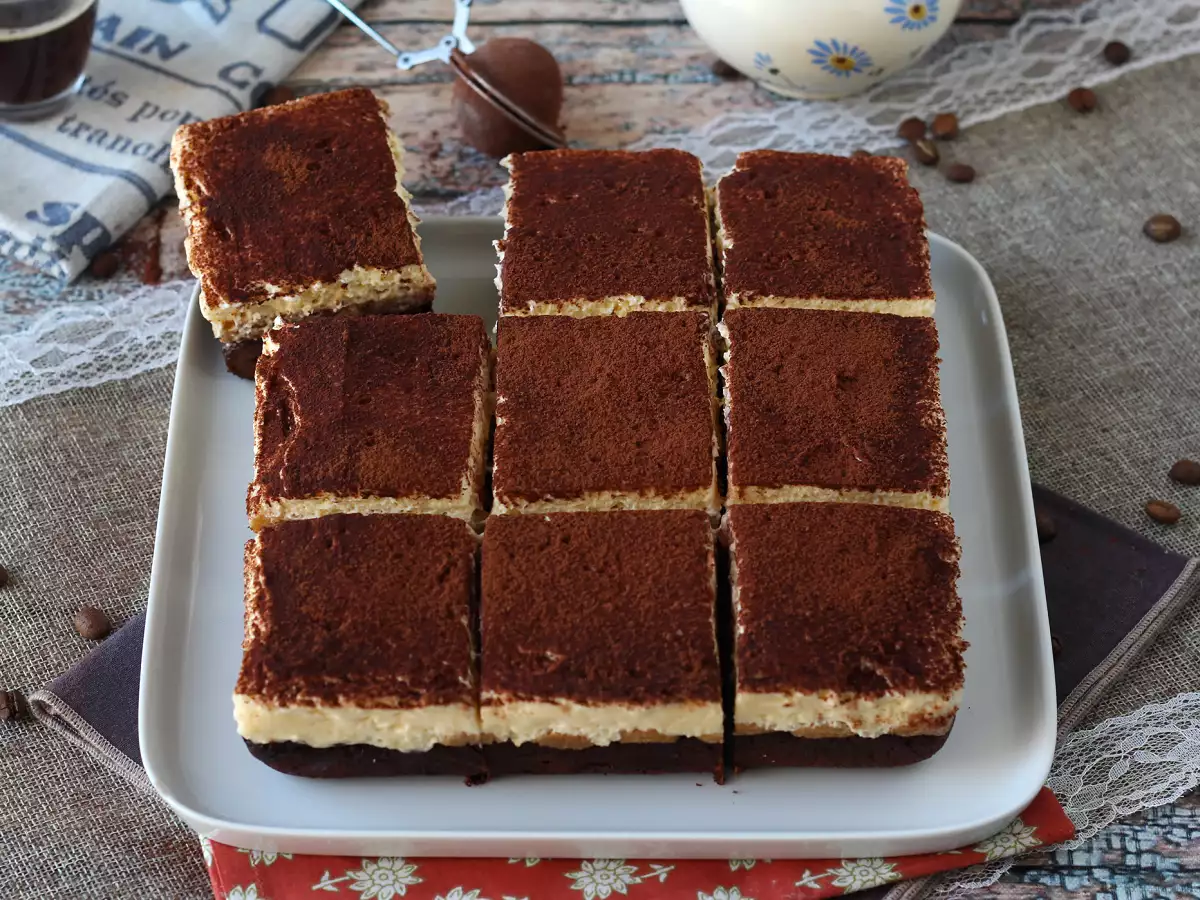 Dol op brownie en tiramisu? Dan is deze browniemisu-taart perfect voor jou! - foto 4