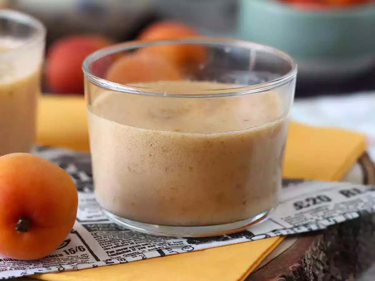 Een abrikozenmousse die supermakkelijk te maken is, zonder koken en met maar een paar ingrediënten! - foto 3