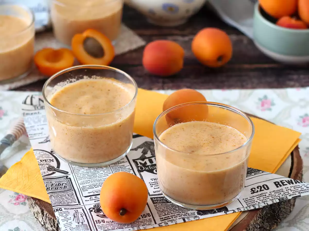 Een abrikozenmousse die supermakkelijk te maken is, zonder koken en met maar een paar ingrediënten! - foto 4