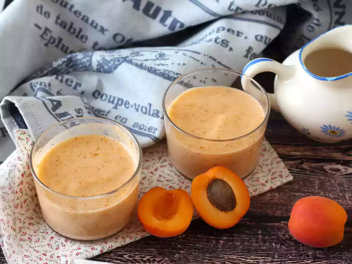 Een abrikozenmousse die supermakkelijk te maken is, zonder koken en met maar een paar ingrediënten! - foto 6