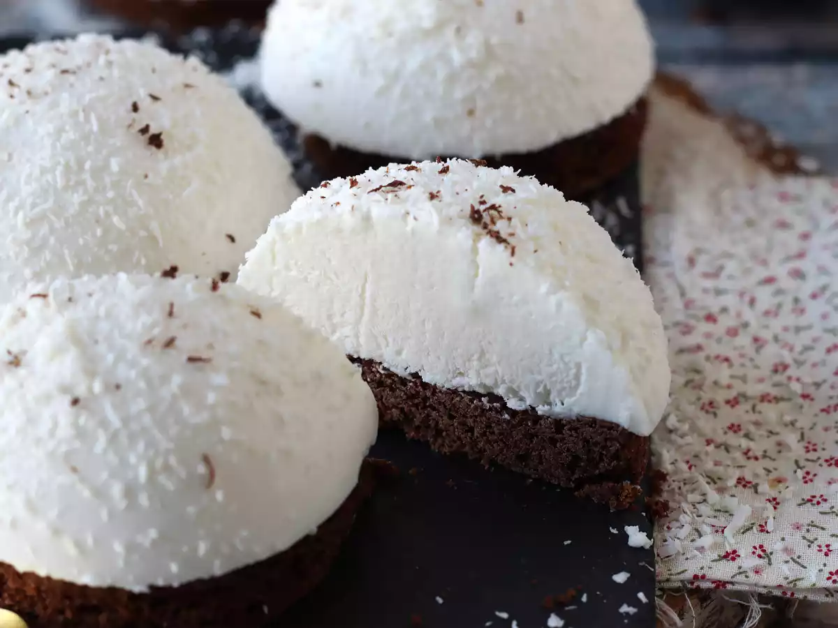 Een chocolade- en kokosdessert dat zowel smelt als knapperig is! - foto 7