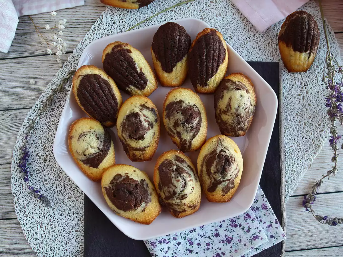 Een must-try gemarmerde madeleines! - foto 3