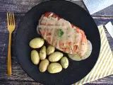 Eendenborst met saus van truffelstukjes, foto 2