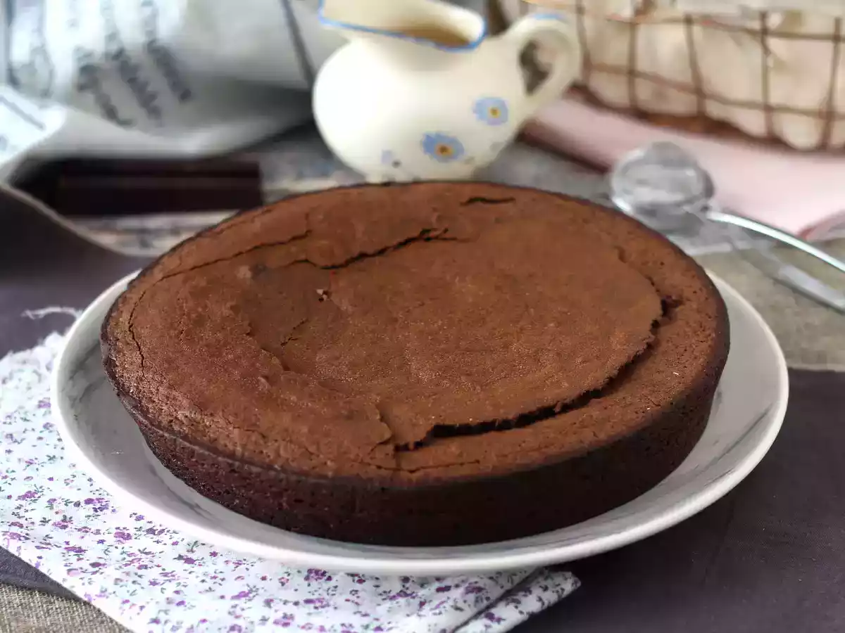 Eenvoudige chocoladetaart - foto 2