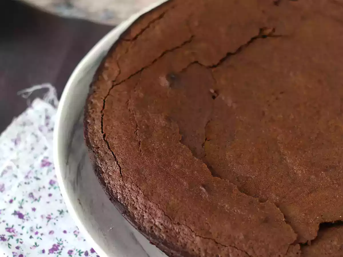 Eenvoudige chocoladetaart - foto 4
