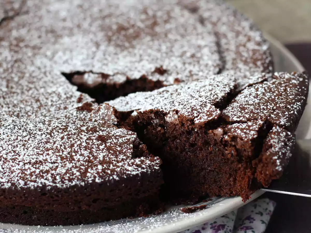 Eenvoudige chocoladetaart - foto 5