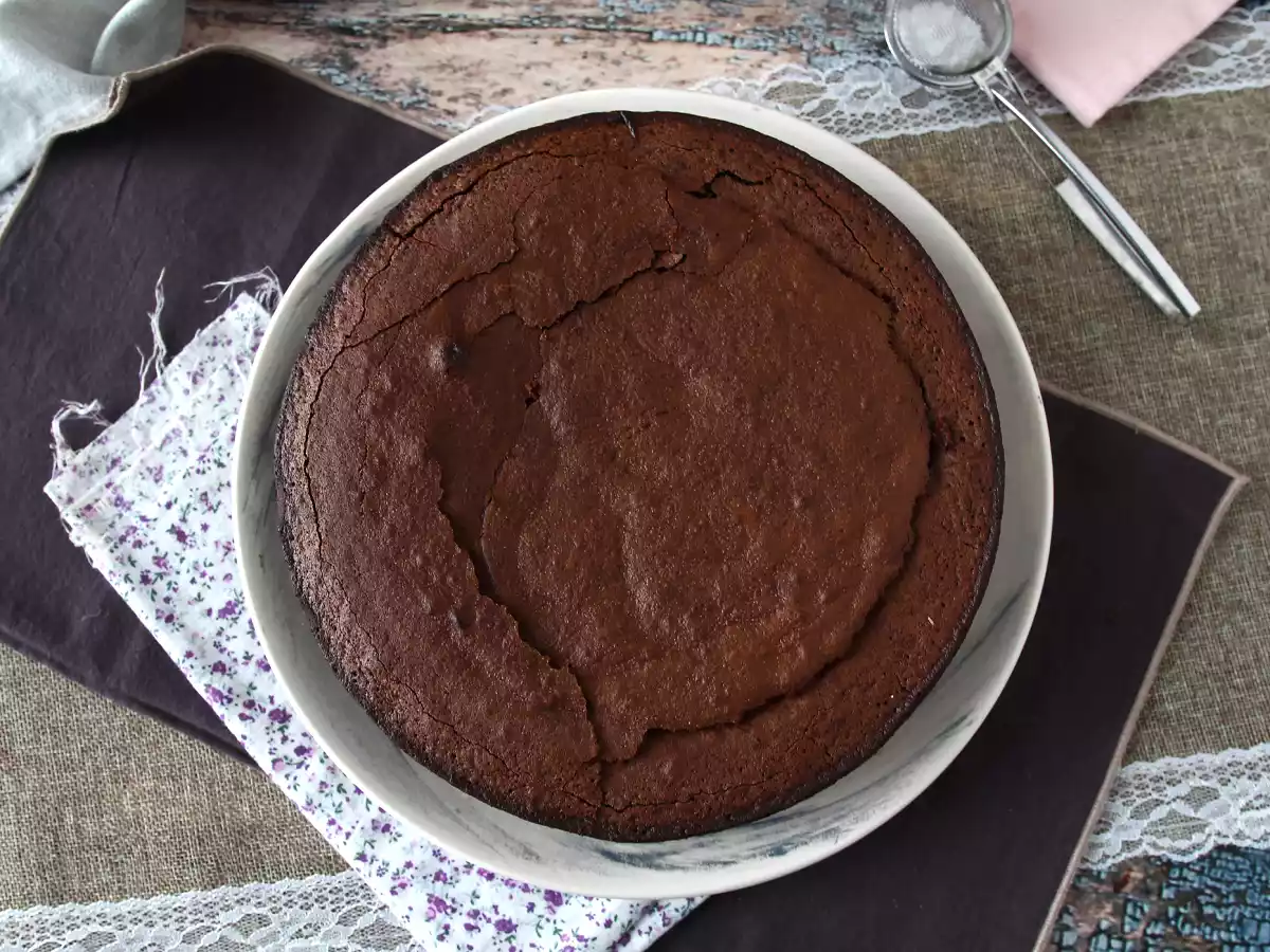Eenvoudige chocoladetaart - foto 8