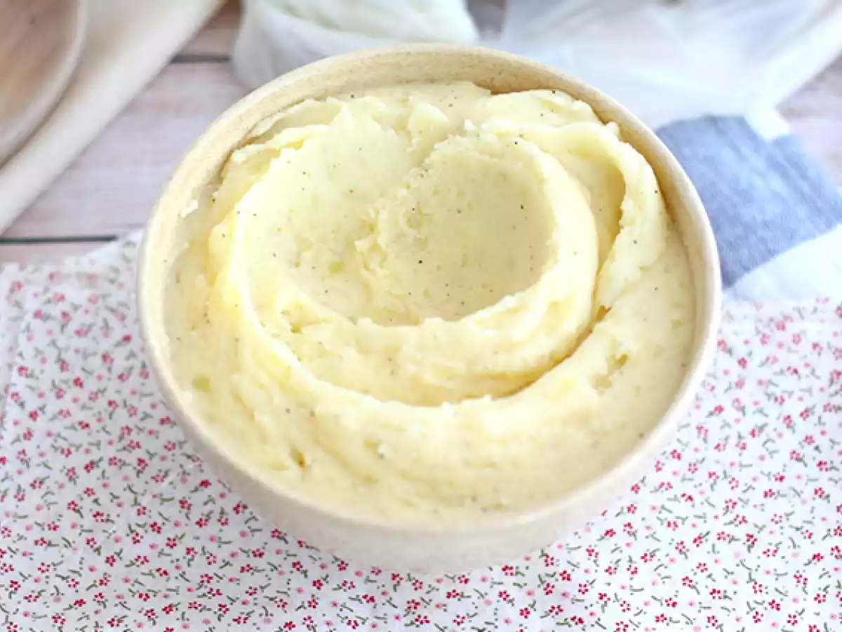 Eenvoudige zelfgemaakte aardappelpuree - foto 2