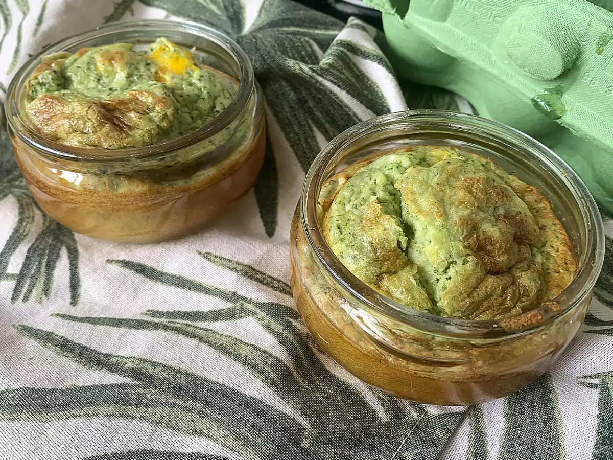 Eieren in cocotte met pesto - foto 3