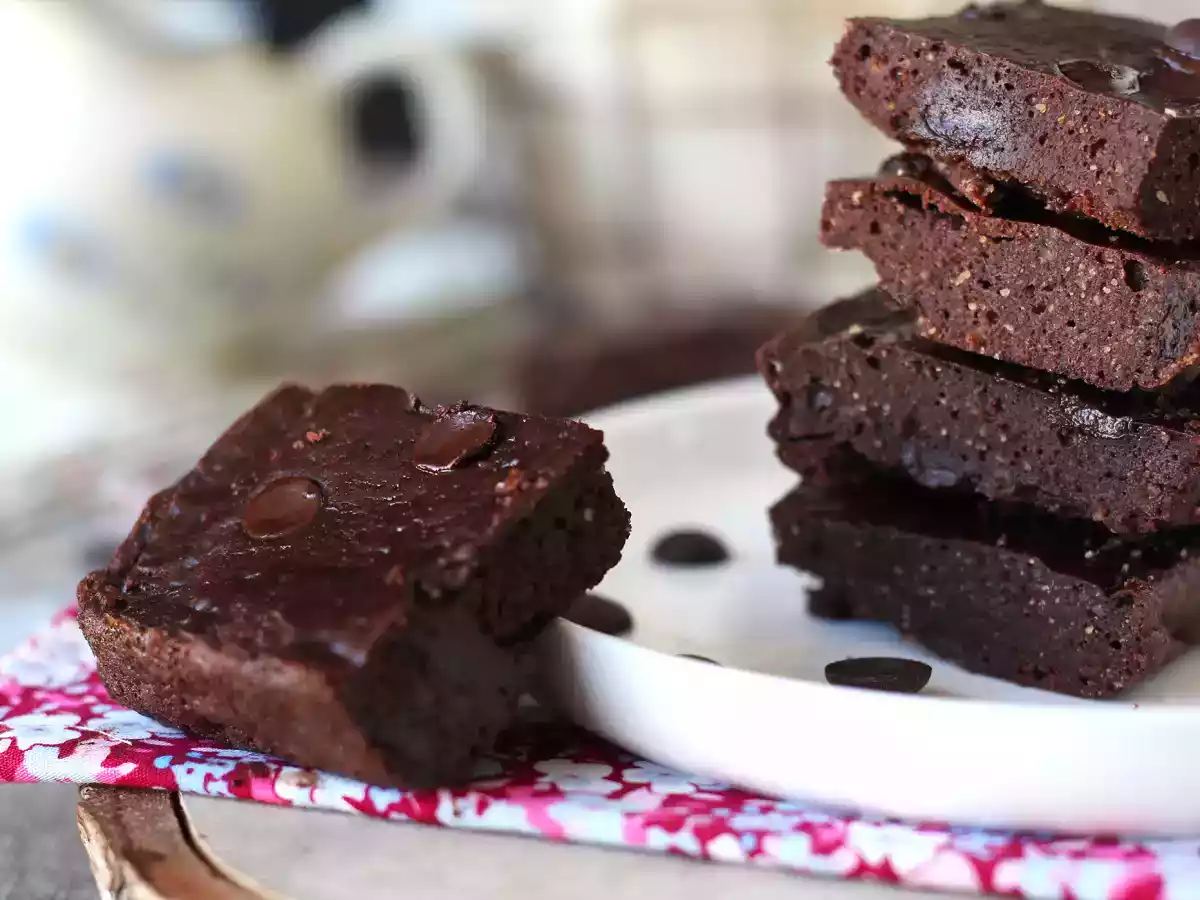 Eiwitbrownie met wei, natuurlijk glutenvrij - foto 2