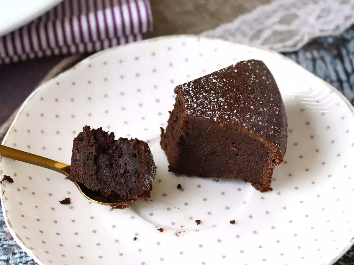 Eiwitrijke chocoladefondant: het eenvoudige recept met wei-eiwit - foto 4