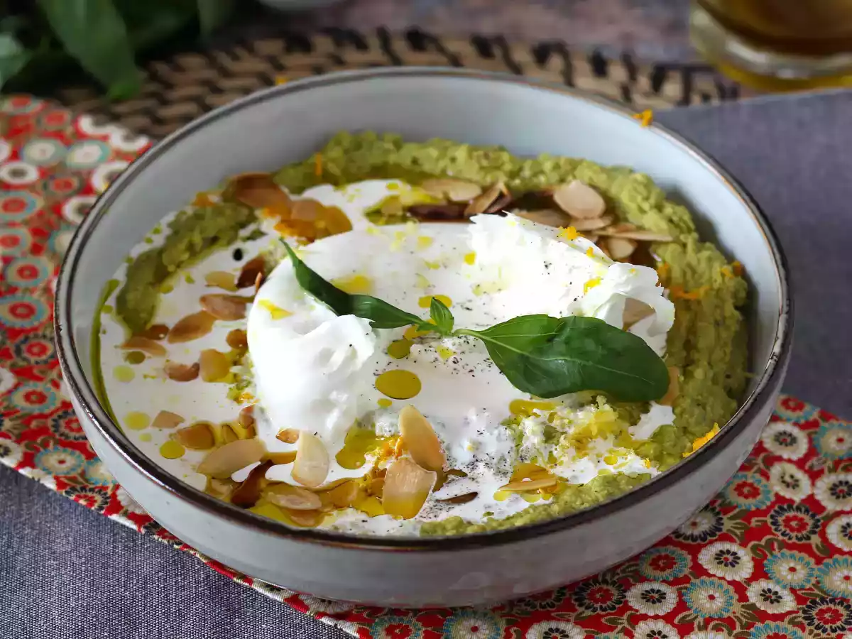 Erwtenspread: perfect met romige burrata kaas - foto 4