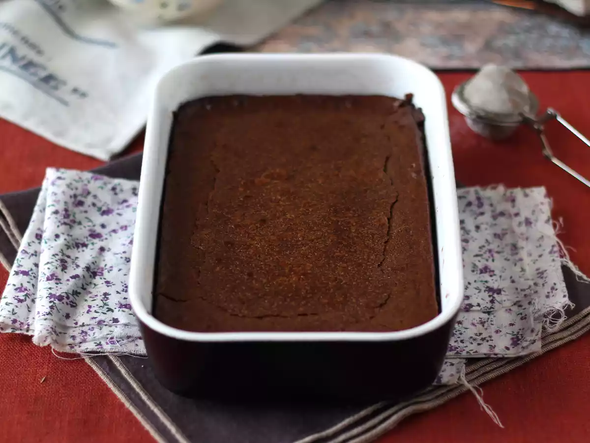 EXTRA FONDANT chocolade en kastanje roomtaart met slechts 4 ingrediënten - foto 2