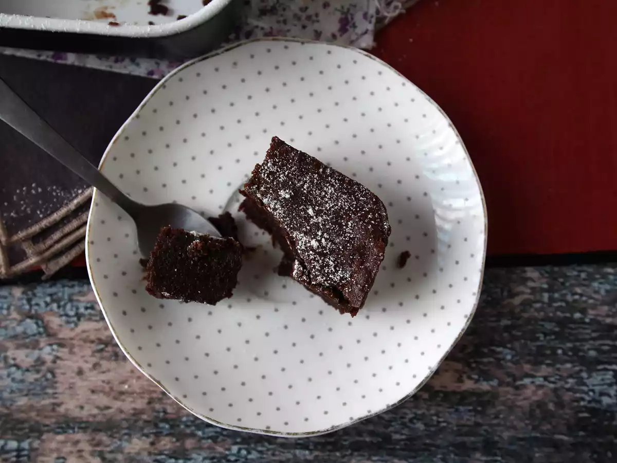 EXTRA FONDANT chocolade en kastanje roomtaart met slechts 4 ingrediënten - foto 3