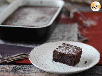 EXTRA FONDANT chocolade en kastanje roomtaart met slechts 4 ingrediënten