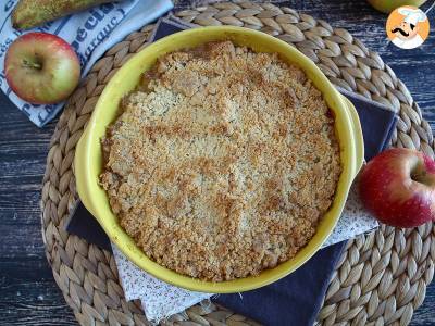 Extra knapperige en smeltende appel-peer crumble - foto 2